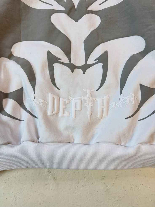 Ghost White Depth Hoodie