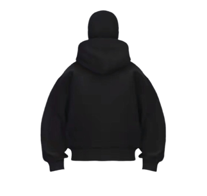Balaclava Hoodie - Full Zip Streetwear Hoodie - Blackveil