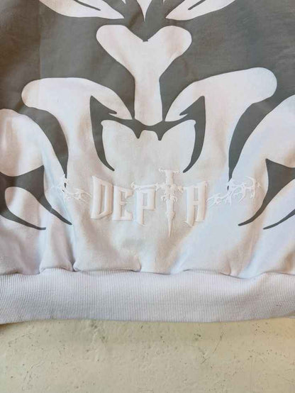 Ghost White Depth Hoodie