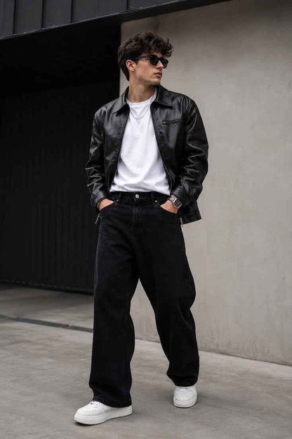 Black Leather jacket